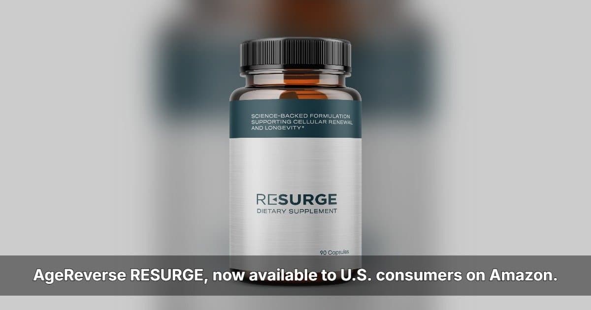 AgeReverse présentera RESURGE lors de la session ECRM alors que son expansion aux États-Unis s'accélère