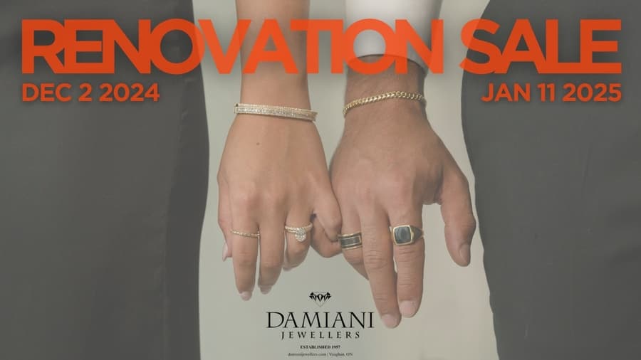 Damiani Joailliers Lance une Grande Vente de Rénovation avec des Remises Jusqu'à 50 % avant la Modernisation de la Boutique